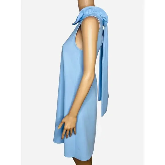 Tuckernuck Pomander Place Blythe Dress Light Blue size Small sleeveless - Picture 4 of 9